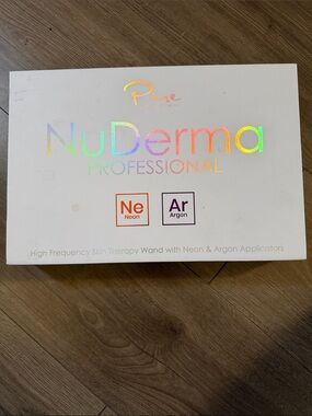 NuDerma Professional High Frequency Skin Therapy Wand
